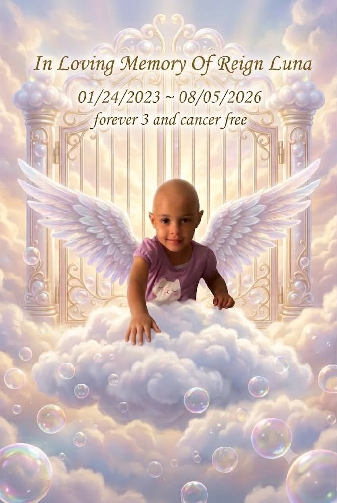 In loving memory of Reign Luna memorial artwork